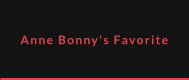 Some words about the label "Anne Bonny's Favorite"